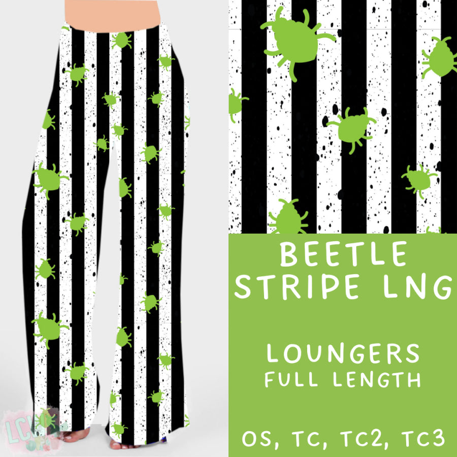 Preorder Custom Design ALL STYLES - Beetle Stripe - Closes 5 Jul - ETA mid Oct 2024 Leggings