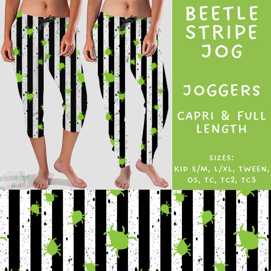Preorder Custom Design ALL STYLES - Beetle Stripe - Closes 5 Jul - ETA mid Oct 2024 Leggings