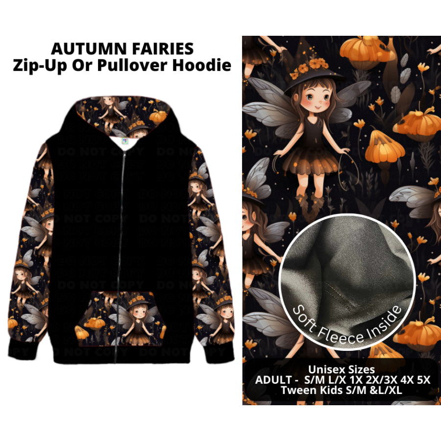 Preorder Custom Design Cardigans / Faux Denim Leggings / Hoodies - Autumn Fairies - Closes 11 Jul - ETA early Nov 2024 Cardigan