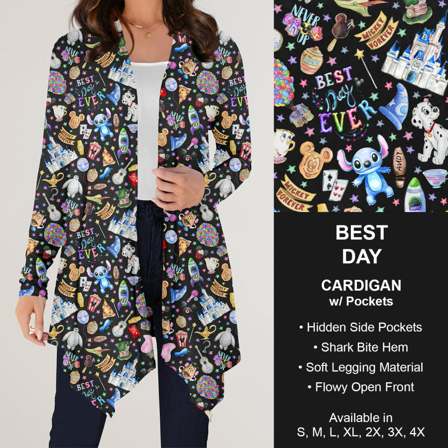 Preorder Custom Design Cardigans with Pockets - Best Day - Closes 12 Jul Cardigan