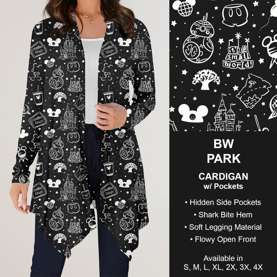 Preorder Custom Design Cardigans with Pockets - BW Park - Closes 12 Jul Cardigan