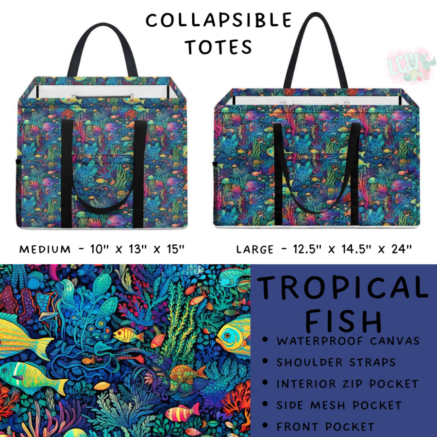 Preorder Custom Design Collapsible Totes - Closes 6 Jan - ETA late Mar 2025 Shopping Tote