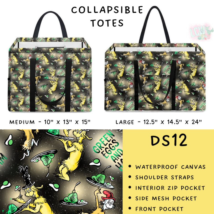 Preorder Custom Design Collapsible Totes - Closes 6 Jan - ETA late Mar 2025 Shopping Tote