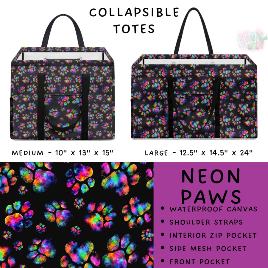 Preorder Custom Design Collapsible Totes - Closes 6 Jan - ETA late Mar 2025 Shopping Tote