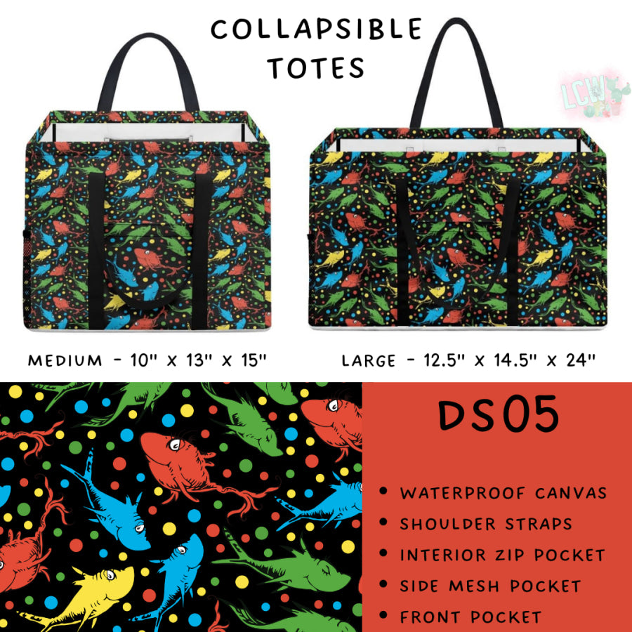 Preorder Custom Design Collapsible Totes - Closes 6 Jan - ETA late Mar 2025 Shopping Tote