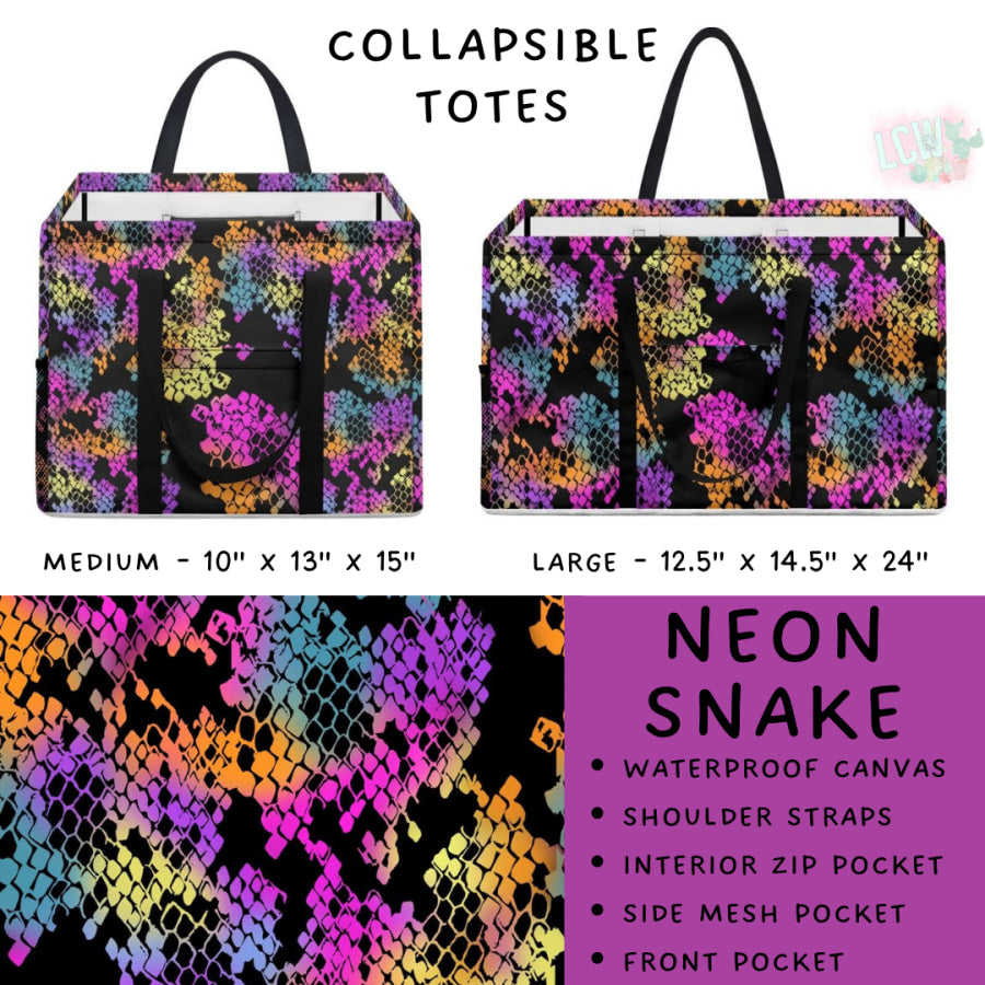 Preorder Custom Design Collapsible Totes - Closes 6 Jan - ETA late Mar 2025 Shopping Tote