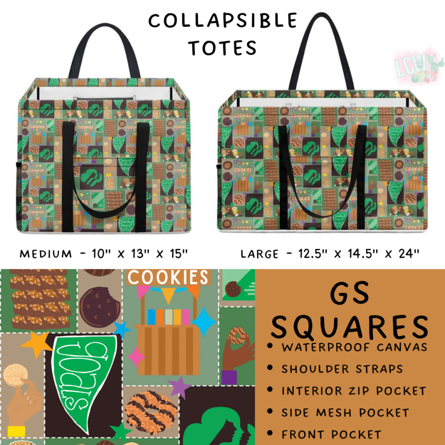 Preorder Custom Design Collapsible Totes - Closes 6 Jan - ETA late Mar 2025 Shopping Tote