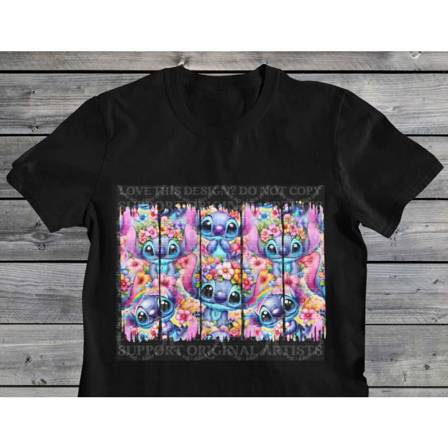 PREORDER Custom Design Graphic Tops - Blooming Trouble - 4 week ETA T Shirts