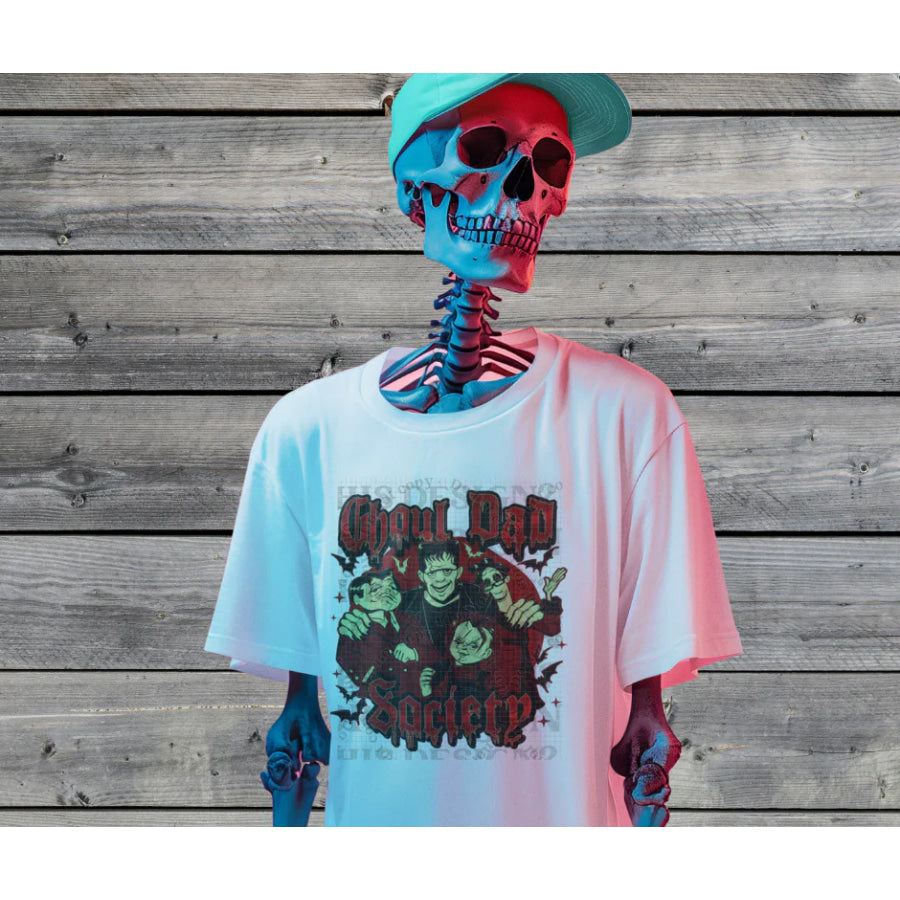PREORDER Custom Design Graphic Tops - Ghoul Dad - 4 week ETA T Shirts
