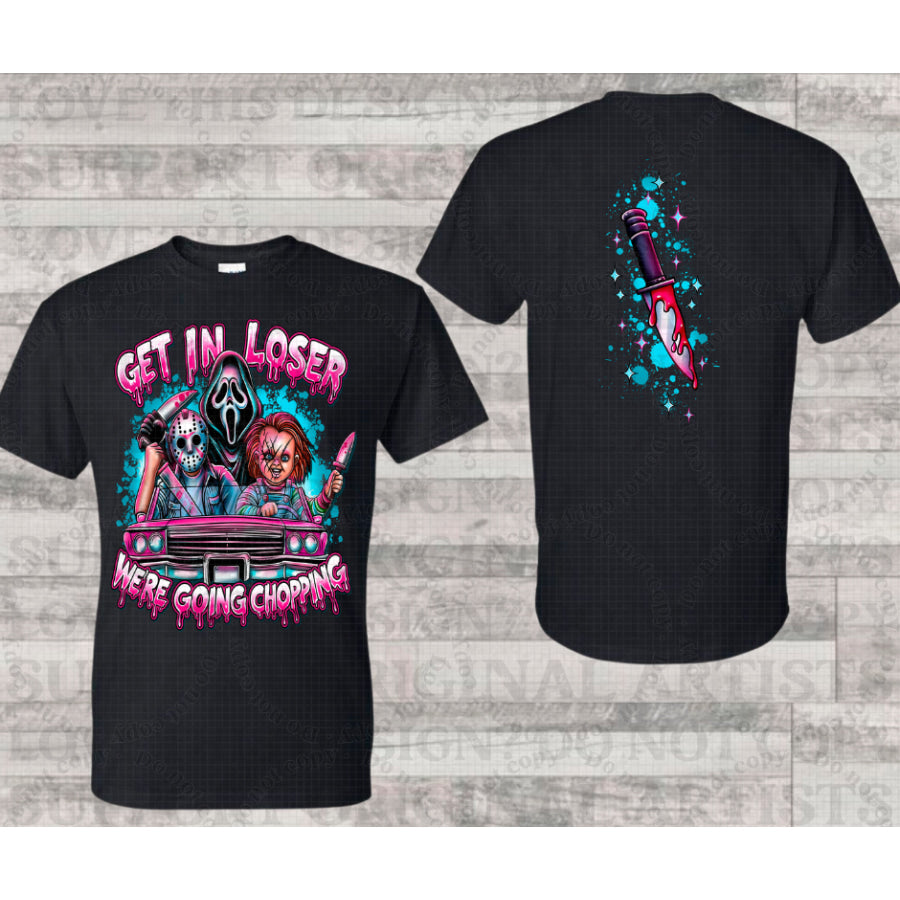 PREORDER Custom Design Graphic Tops - Going Chopping - 4 week ETA T Shirts