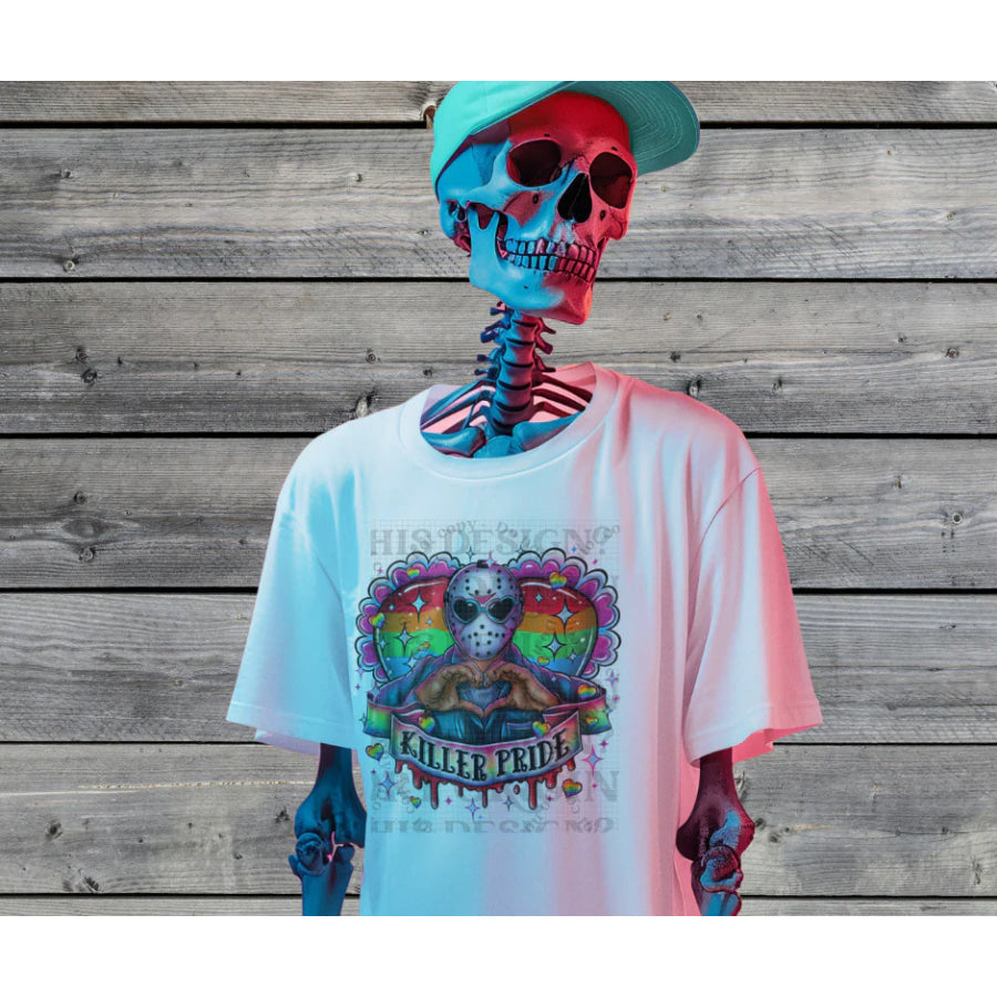 PREORDER Custom Design Graphic Tops - J Killer Pride - 4 week ETA T Shirts
