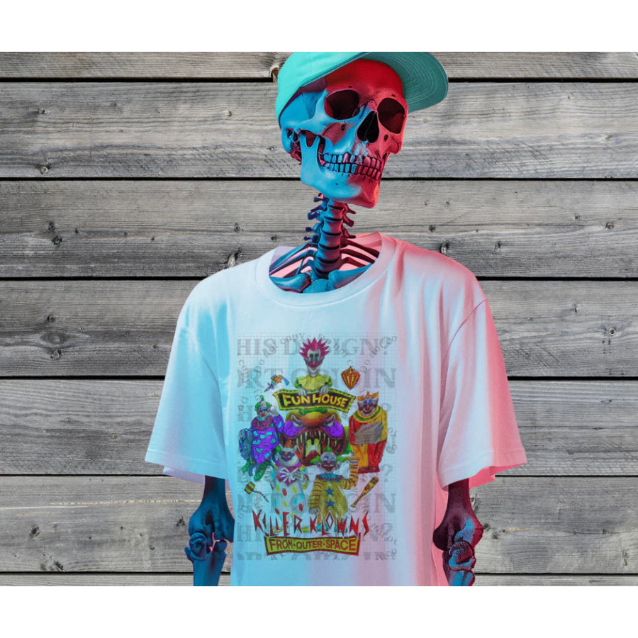 PREORDER Custom Design Graphic Tops - Klowning Around - 4 week ETA T Shirts