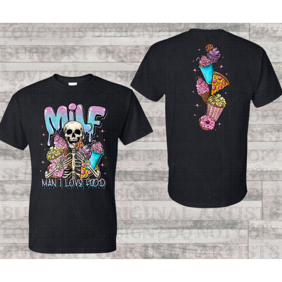 PREORDER Custom Design Graphic Tops - MIL Food - 4 week ETA T Shirts