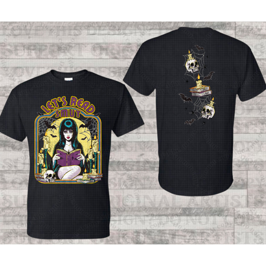 PREORDER Custom Design Graphic Tops - Mistress of Smut - 4 week ETA T Shirts