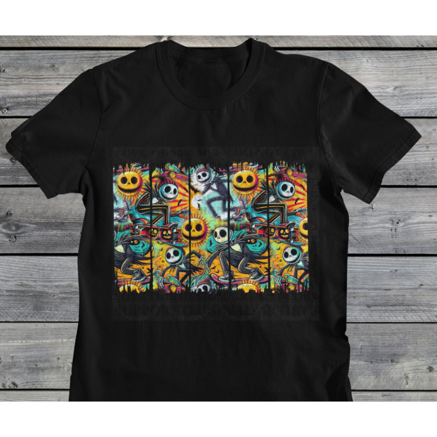 PREORDER Custom Design Graphic Tops - Nightmare Skaters - 4 week ETA T Shirts