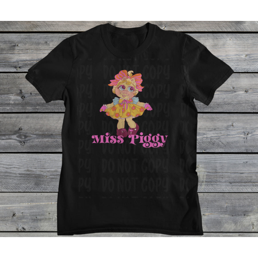 PREORDER Custom Design Graphic Tops - Sassy Pig - 4 week ETA T Shirts