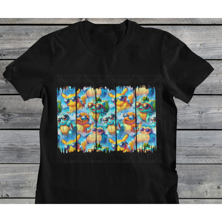 PREORDER Custom Design Graphic Tops - Summer Evolution - 4 week ETA T Shirts