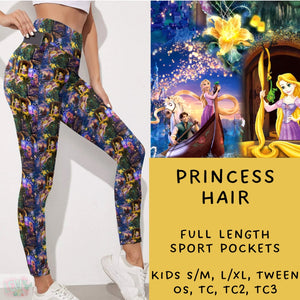 Sandee Rain Boutique - Preorder Custom Design Leggings / Joggers / Biker  Shorts / Totes - Princess - Sandee Rain Boutique