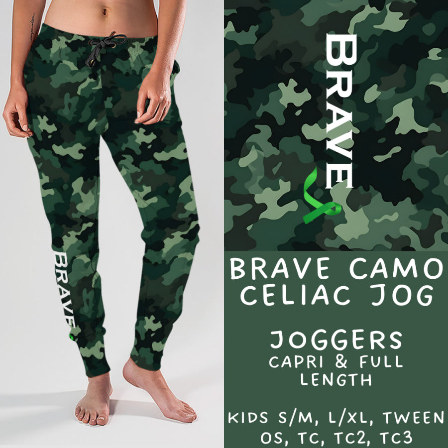 Preorder Custom Design Leggings / Joggers - Brave Camo Celiac - Closes 15 May - ETA early Sep 2024 Leggings