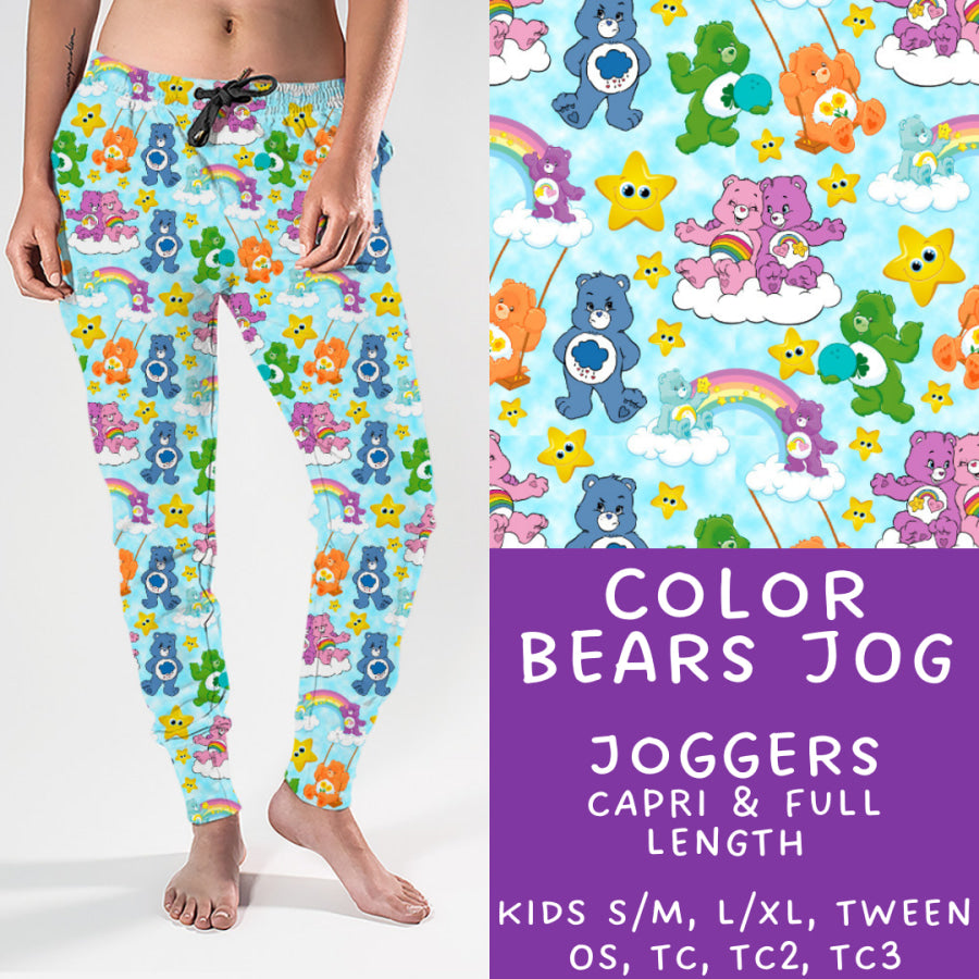 Preorder Custom Design Leggings / Joggers / Loungers / Shorts / Dresses / Tote - Colour Bears - Closes 27 May - ETA late Sep 2024 Leggings