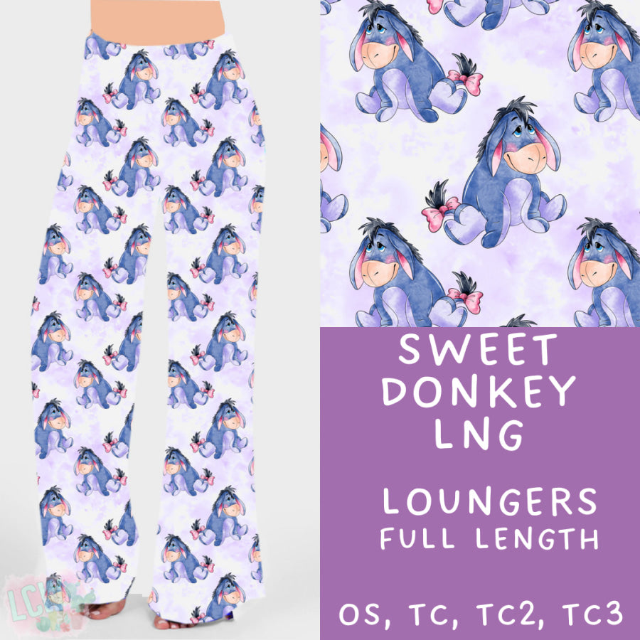 Preorder Custom Design Leggings / Joggers / Loungers / Shorts / Dresses / Tote - Sweet Donkey - Closes 25 Jun - ETA late Oct 2024 Leggings