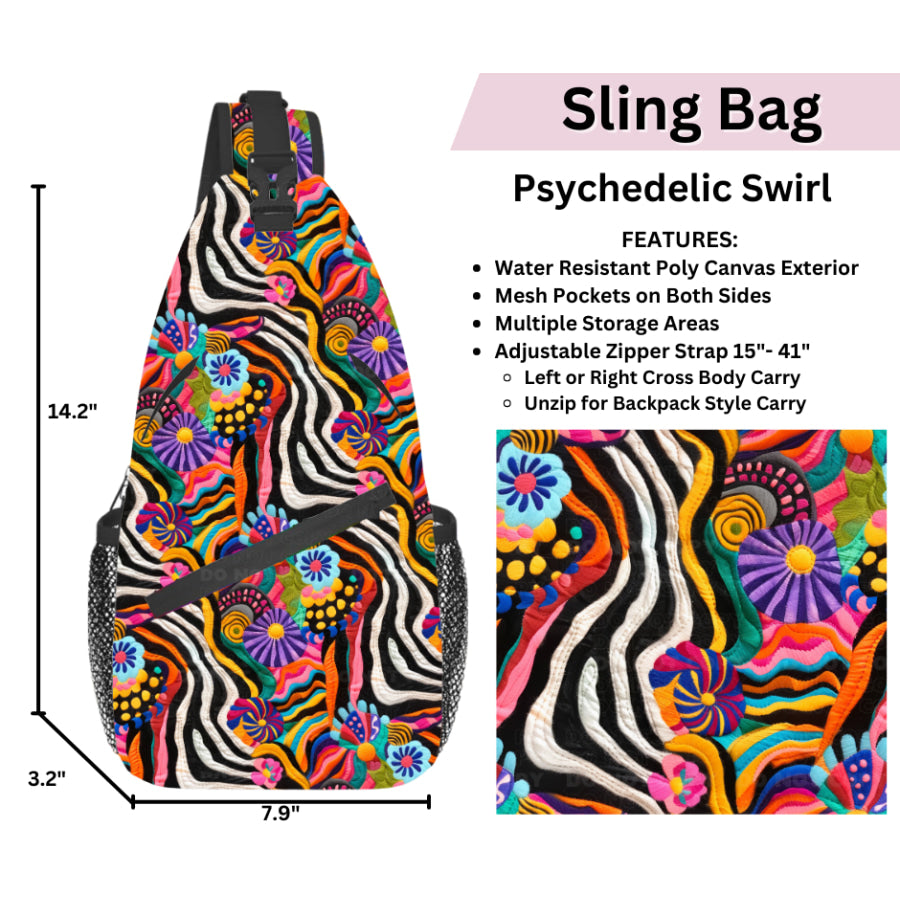 Preorder Custom Design Sling Bags - Closes 12 Mar - ETA late Jun 2025 Sling Bag