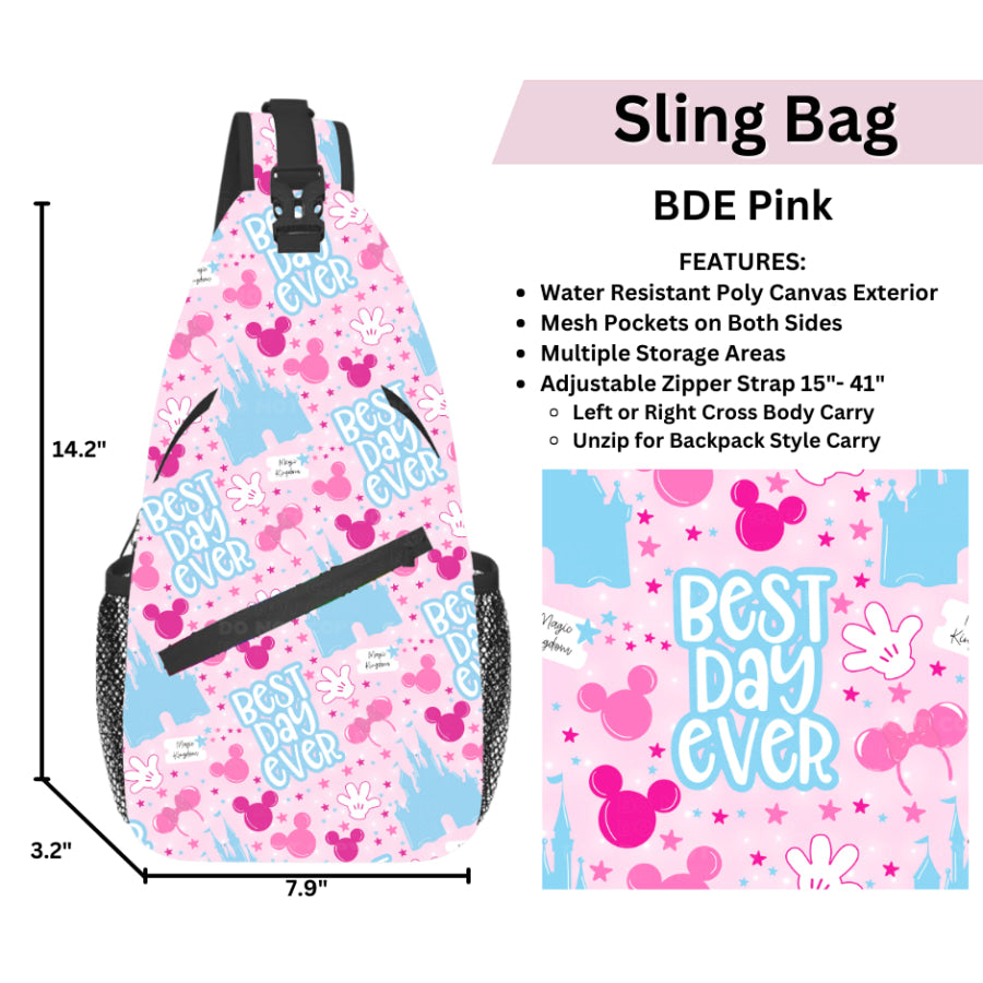 Preorder Custom Design Sling Bags - Closes 12 Mar - ETA late Jun 2025 Sling Bag