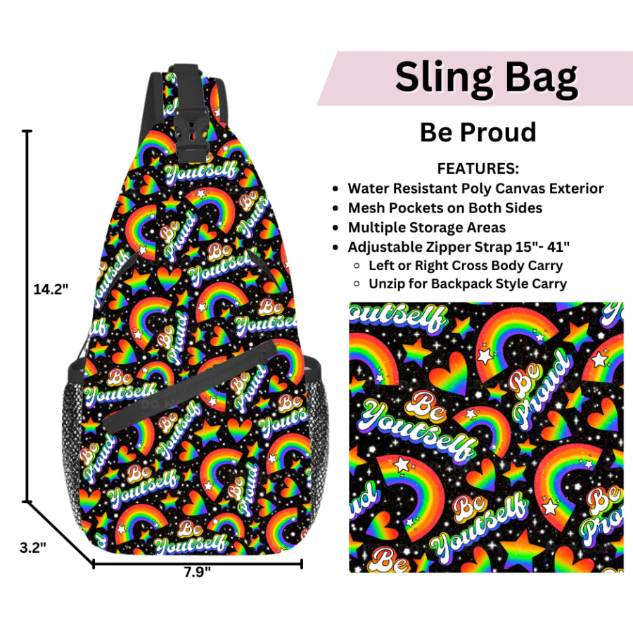 Preorder Custom Design Sling Bags - Closes 12 Mar - ETA late Jun 2025 Sling Bag