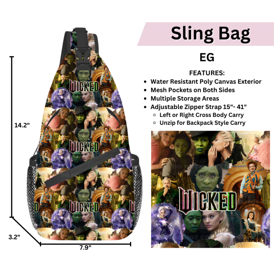 Preorder Custom Design Sling Bags - Closes 12 Mar - ETA late Jun 2025 Sling Bag