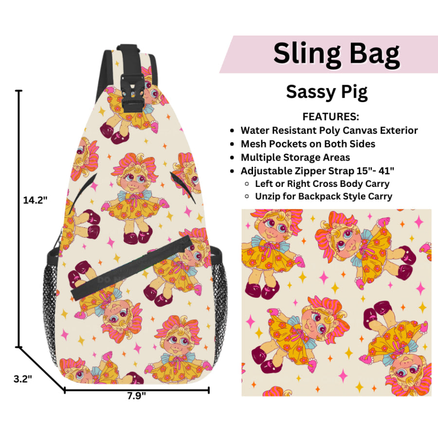 Preorder Custom Design Sling Bags - Closes 12 Mar - ETA late Jun 2025 Sling Bag