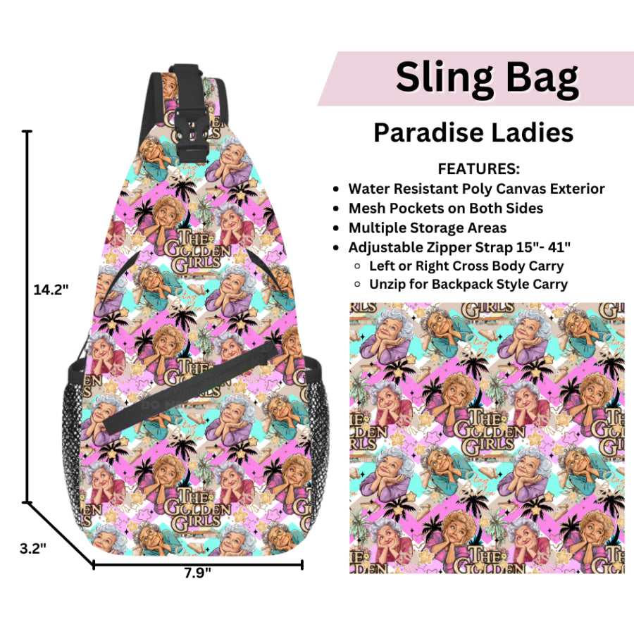 Preorder Custom Design Sling Bags - Closes 12 Mar - ETA late Jun 2025 Sling Bag