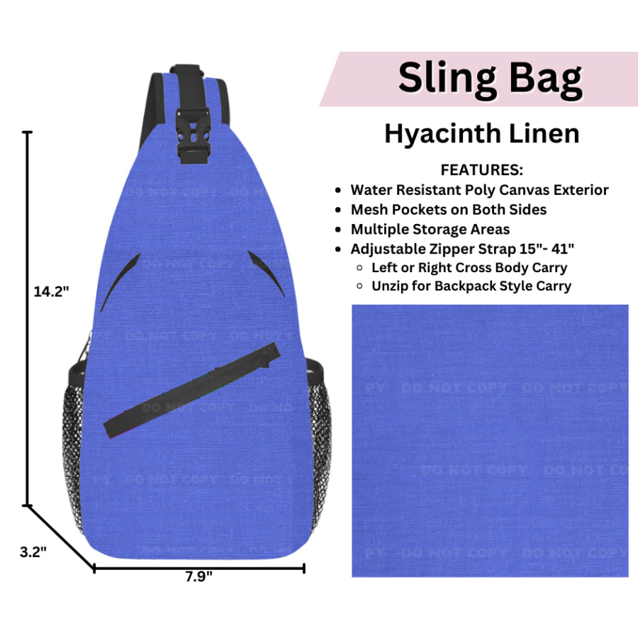 Preorder Custom Design Sling Bags - Closes 12 Mar - ETA late Jun 2025 Sling Bag