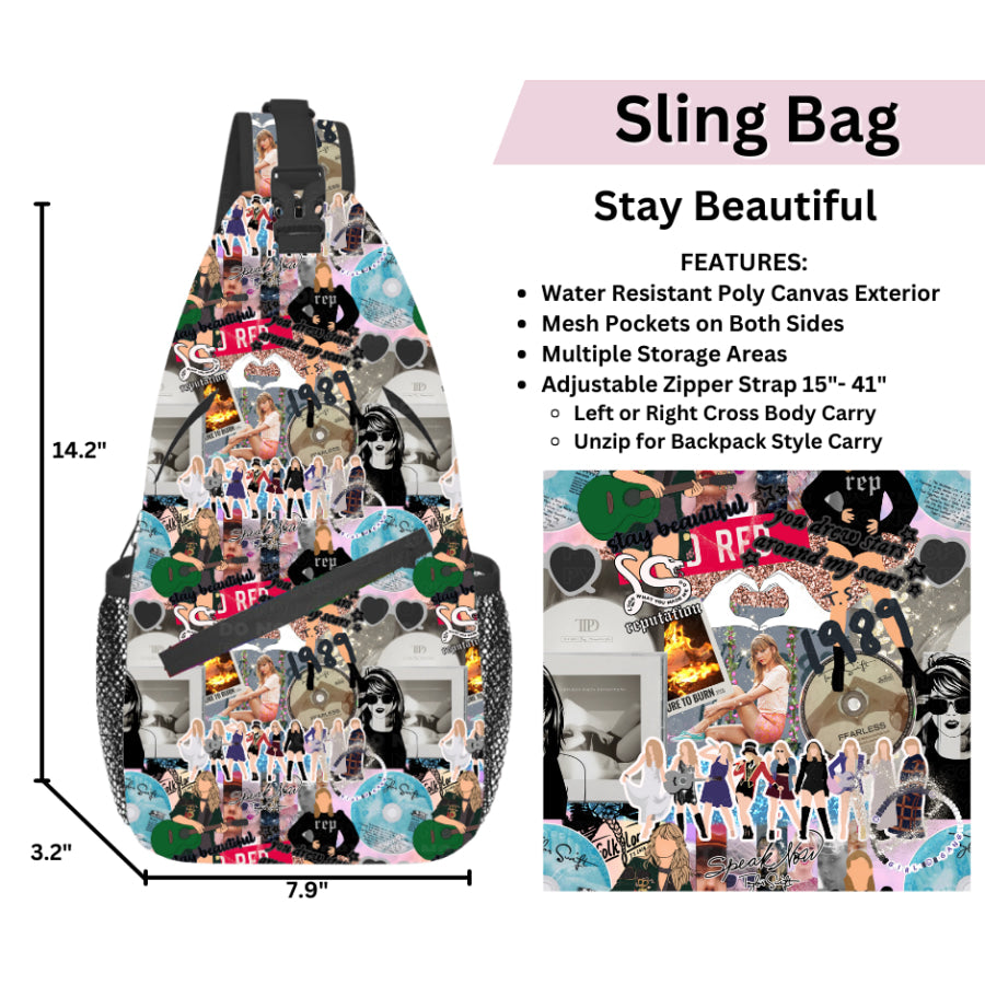 Preorder Custom Design Sling Bags - Closes 12 Mar - ETA late Jun 2025 Sling Bag