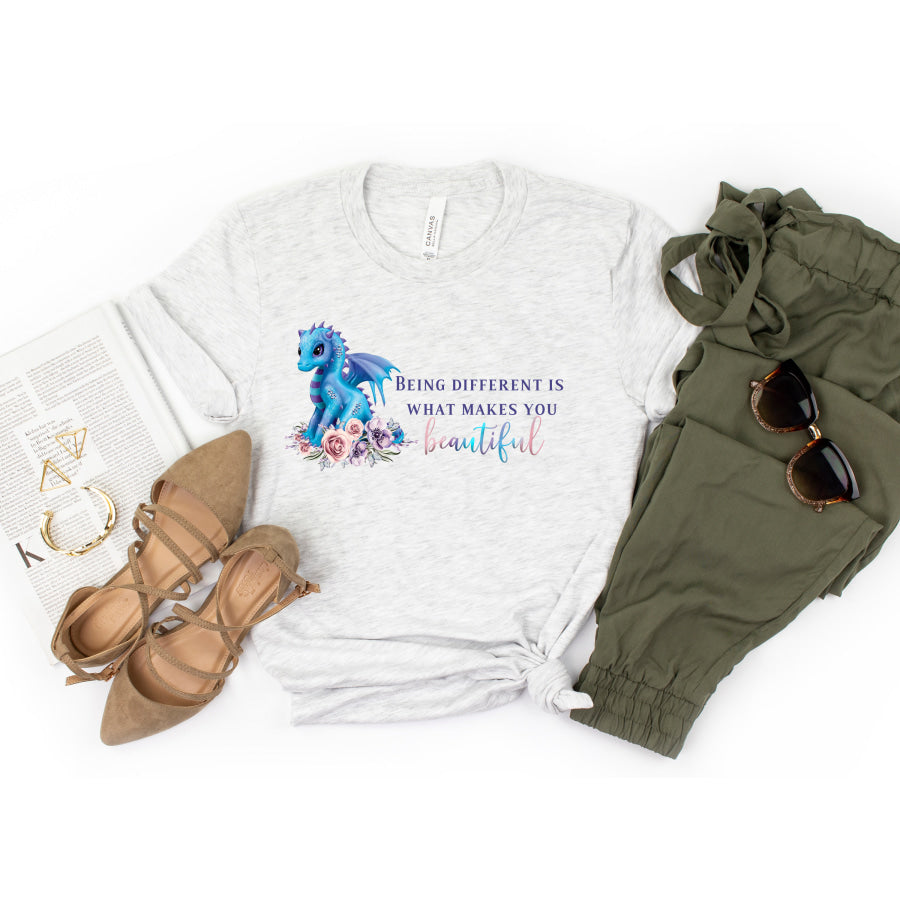 PREORDER Custom Design T-Shirts - Being Different - ETA 4-6 weeks Adult XS / White T Shirts