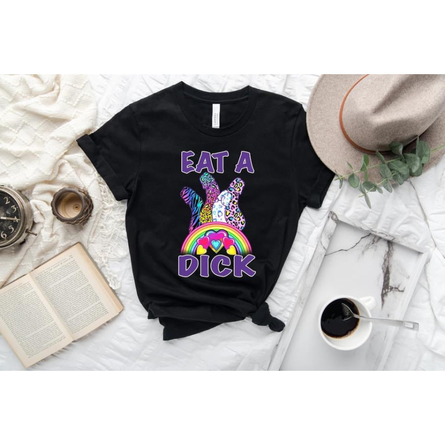 PREORDER Custom Design T-Shirts - Eat A D - ETA 4-6 weeks Adult XS / White T Shirts