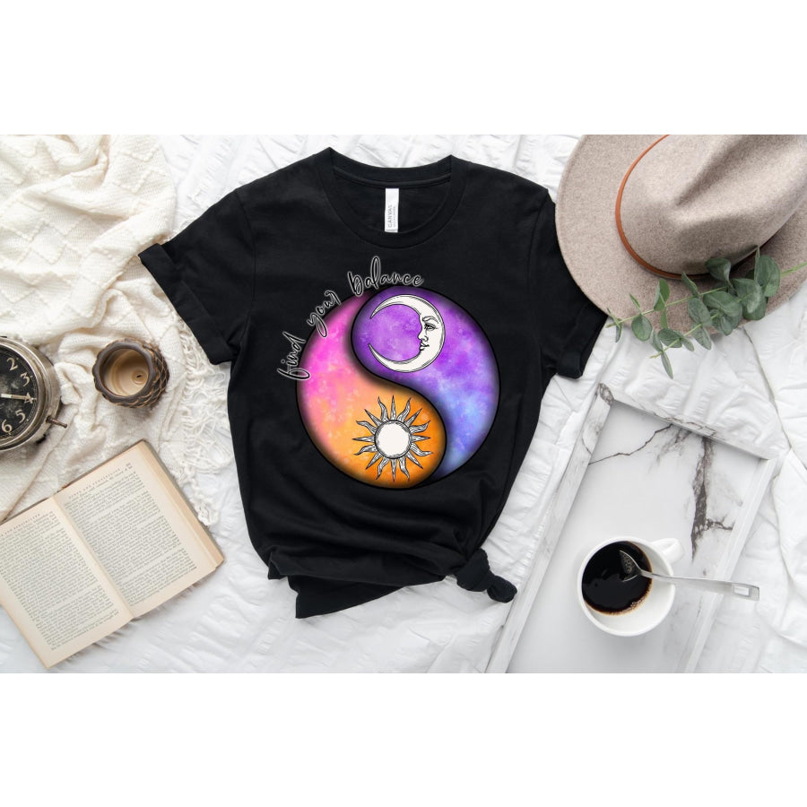 PREORDER Custom Design T-Shirts - Find Your Balance - ETA 4-6 weeks T Shirts