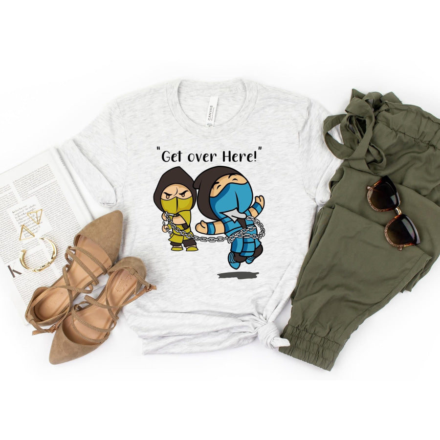 PREORDER Custom Design T-Shirts - Get Over Here - ETA 4-6 weeks T Shirts