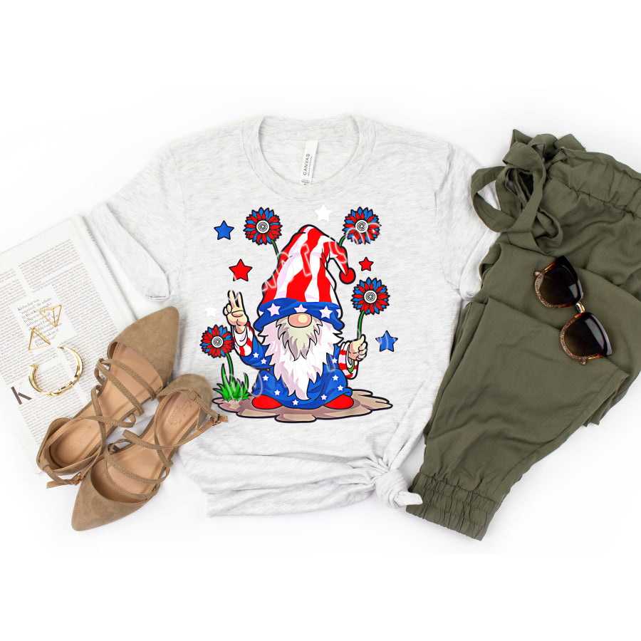 PREORDER Custom Design T-Shirts - Hippy RWB Gnome - ETA 4-6 weeks T Shirts