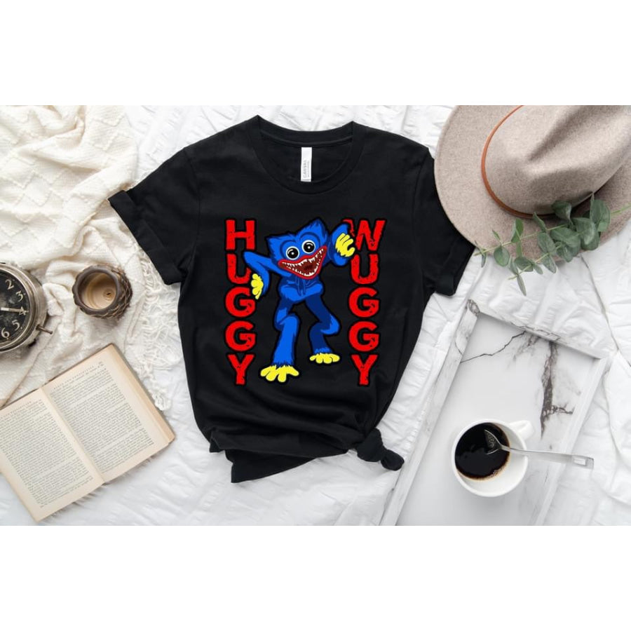 PREORDER Custom Design T-Shirts - Huggy Wuggy - ETA 4-6 weeks Adult XS / White T Shirts