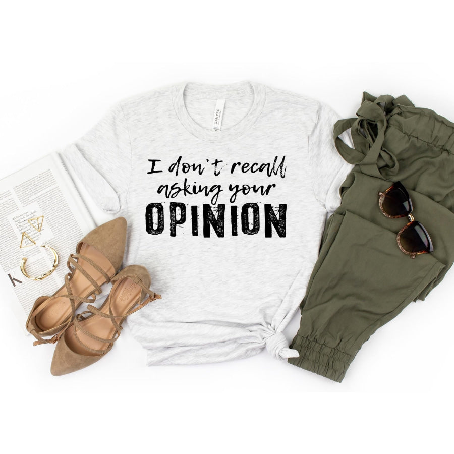 PREORDER Custom Design T-Shirts - I Don’t Recall - ETA 4-6 weeks T Shirts