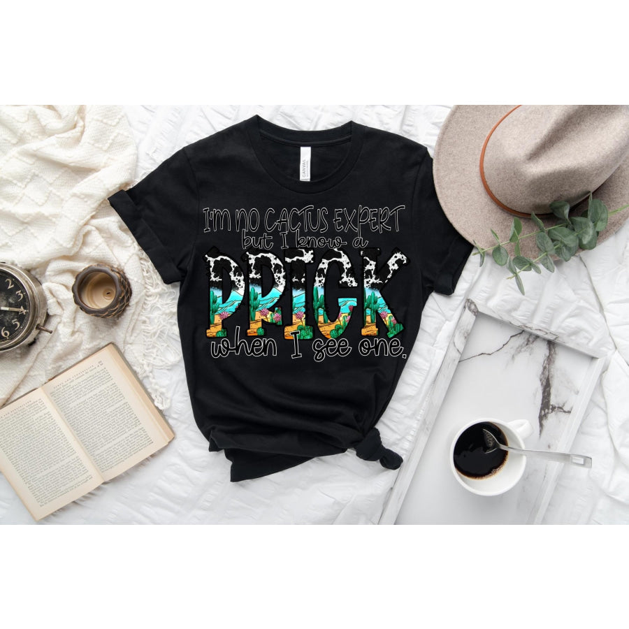 PREORDER Custom Design T-Shirts - Know A Prick - ETA 4-6 weeks T Shirts