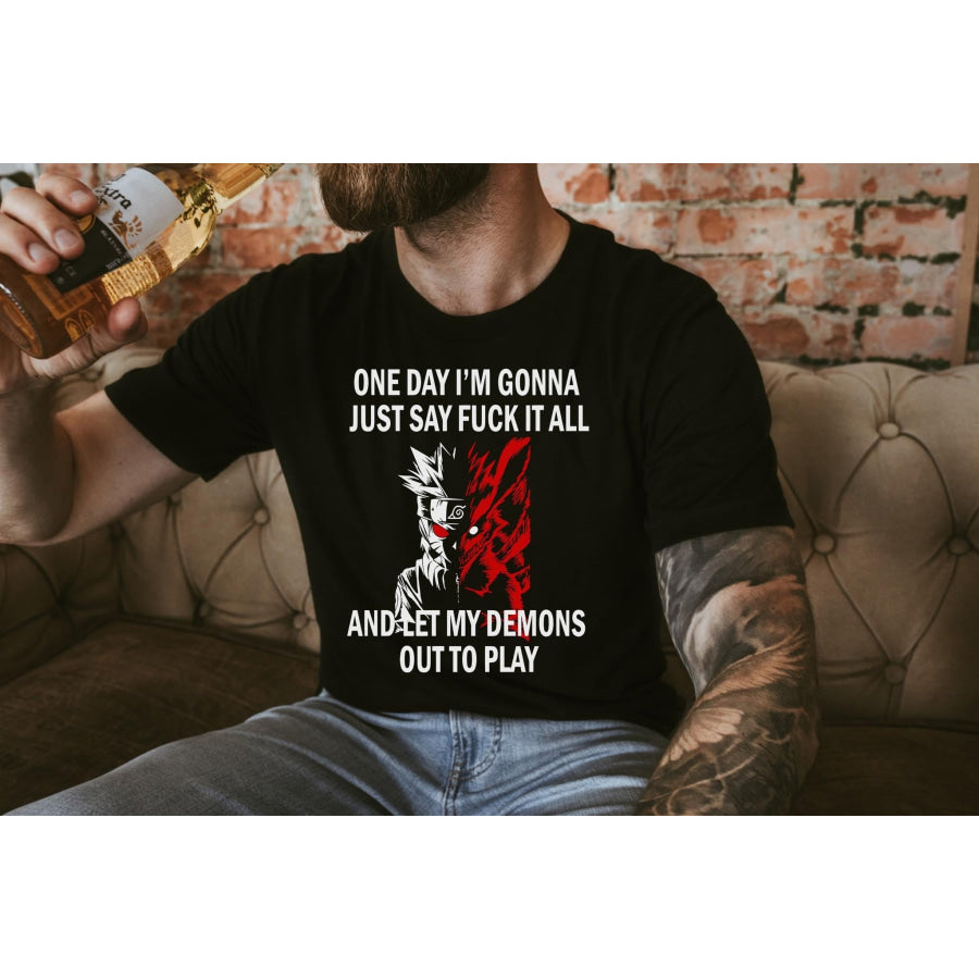 PREORDER Custom Design T-Shirts - Let My Demons - ETA 4-6 weeks T Shirts