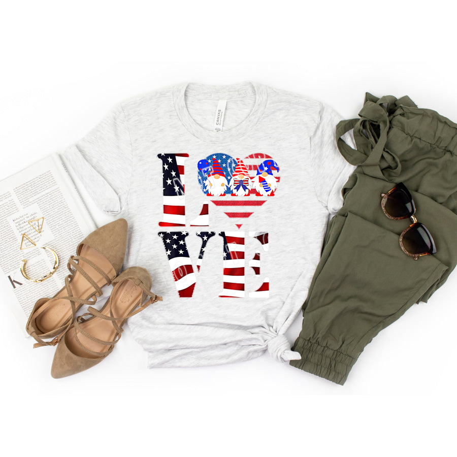 PREORDER Custom Design T-Shirts - Love Pat Gnomes - ETA 4-6 weeks T Shirts