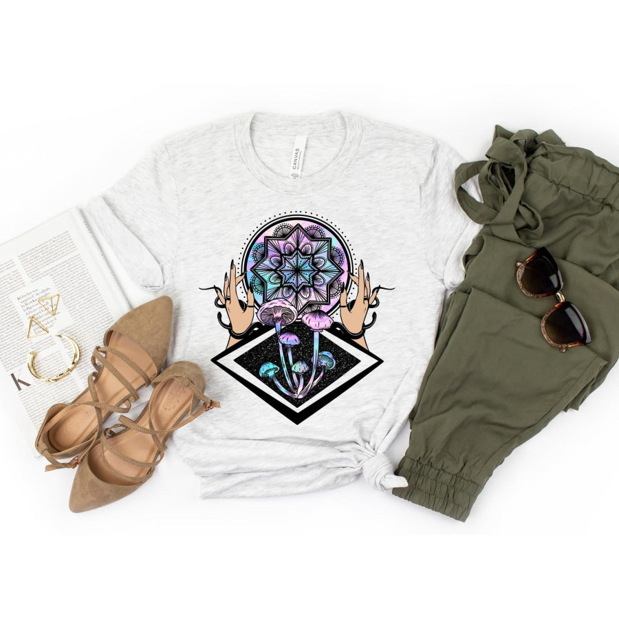 PREORDER Custom Design T-Shirts - Mandala - ETA 4-6 weeks T Shirts