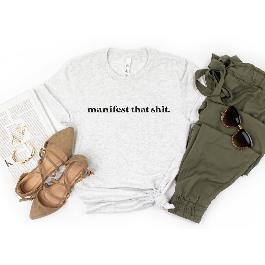 PREORDER Custom Design T-Shirts - Manifest - ETA 4-6 weeks Adult XS / White T Shirts