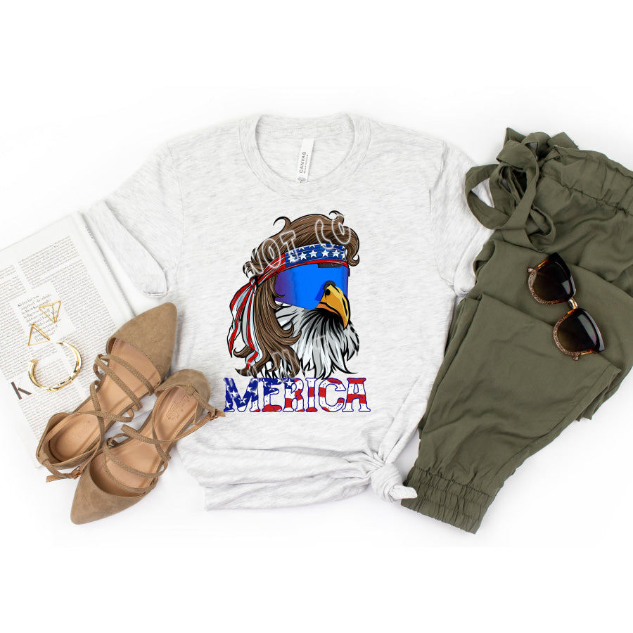 PREORDER Custom Design T-Shirts - Merica Eagle- ETA 4-6 weeks T Shirts