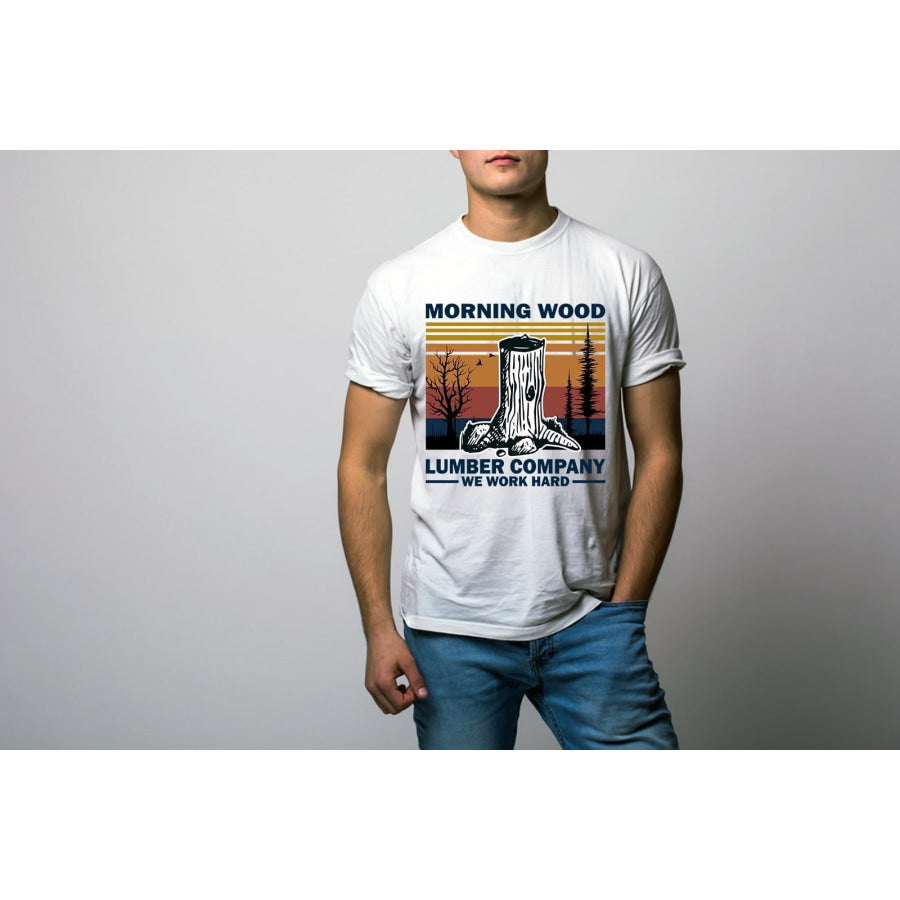 PREORDER Custom Design T-Shirts - Morning Wood - ETA 4-6 weeks T Shirts