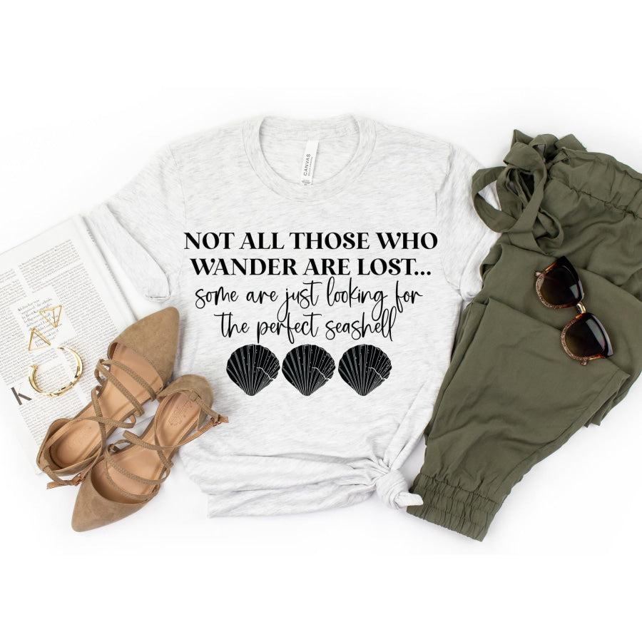 PREORDER Custom Design T-Shirts - Perfect Seashell - ETA 4-6 weeks T Shirts