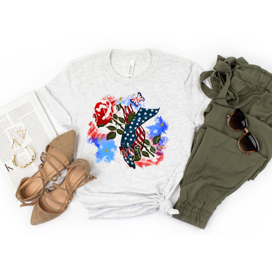 PREORDER Custom Design T-Shirts - RWB Hands - ETA 4-6 weeks T Shirts