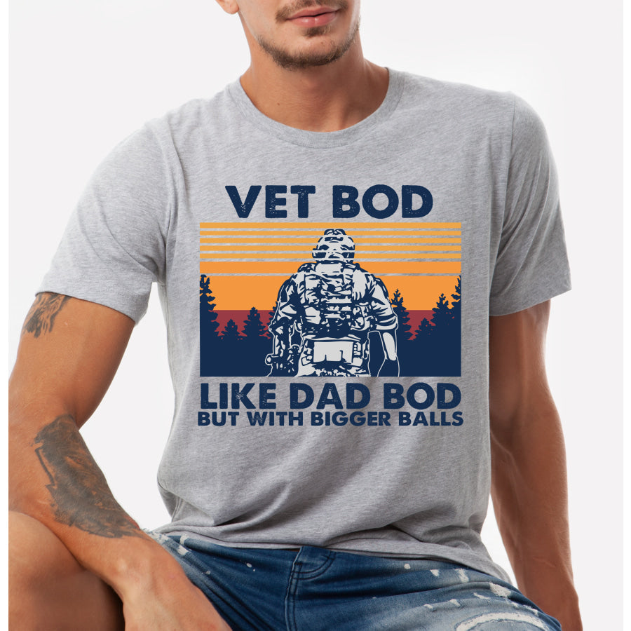 PREORDER Custom Design T-Shirts - Vet Bod - ETA 4-6 weeks T Shirts